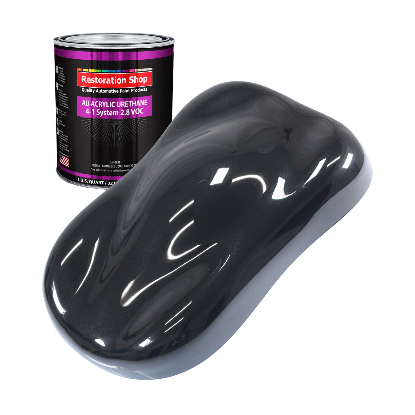 Acrylic Urethane Paint - Phantom Black Pearl