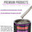 Arizona Bronze Metallic Acrylic Urethane Auto Paint (Complete Quart Paint Kit) Professional Single Stage Automotive Car Coating, 4:1 Mix Ratio 2.8 VOC