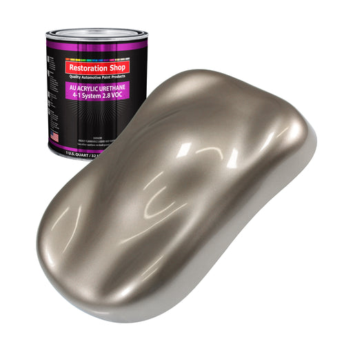 Arizona Bronze Metallic Acrylic Urethane Auto Paint - Quart Paint Color Only - Professional Single Stage Gloss Automotive Car Truck Coating, 2.8 VOC