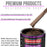 Mahogany Brown Metallic Acrylic Urethane Auto Paint (Complete Gallon Paint Kit) Professional Single Stage Automotive Car Coating 4:1 Mix Ratio 2.8 VOC