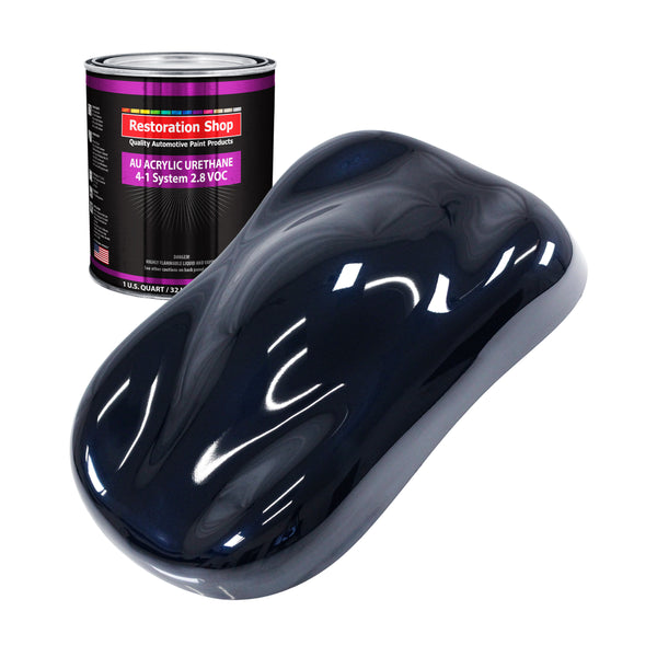 油彩　Blue Moment Nightwatch Blue Metallic Acrylic Urethane 1-Quart — TCP Global