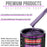 Plum Crazy Metallic Acrylic Urethane Auto Paint - Gallon Paint Color Only - Professional Single Stage High Gloss Automotive Car Truck Coating, 2.8 VOC