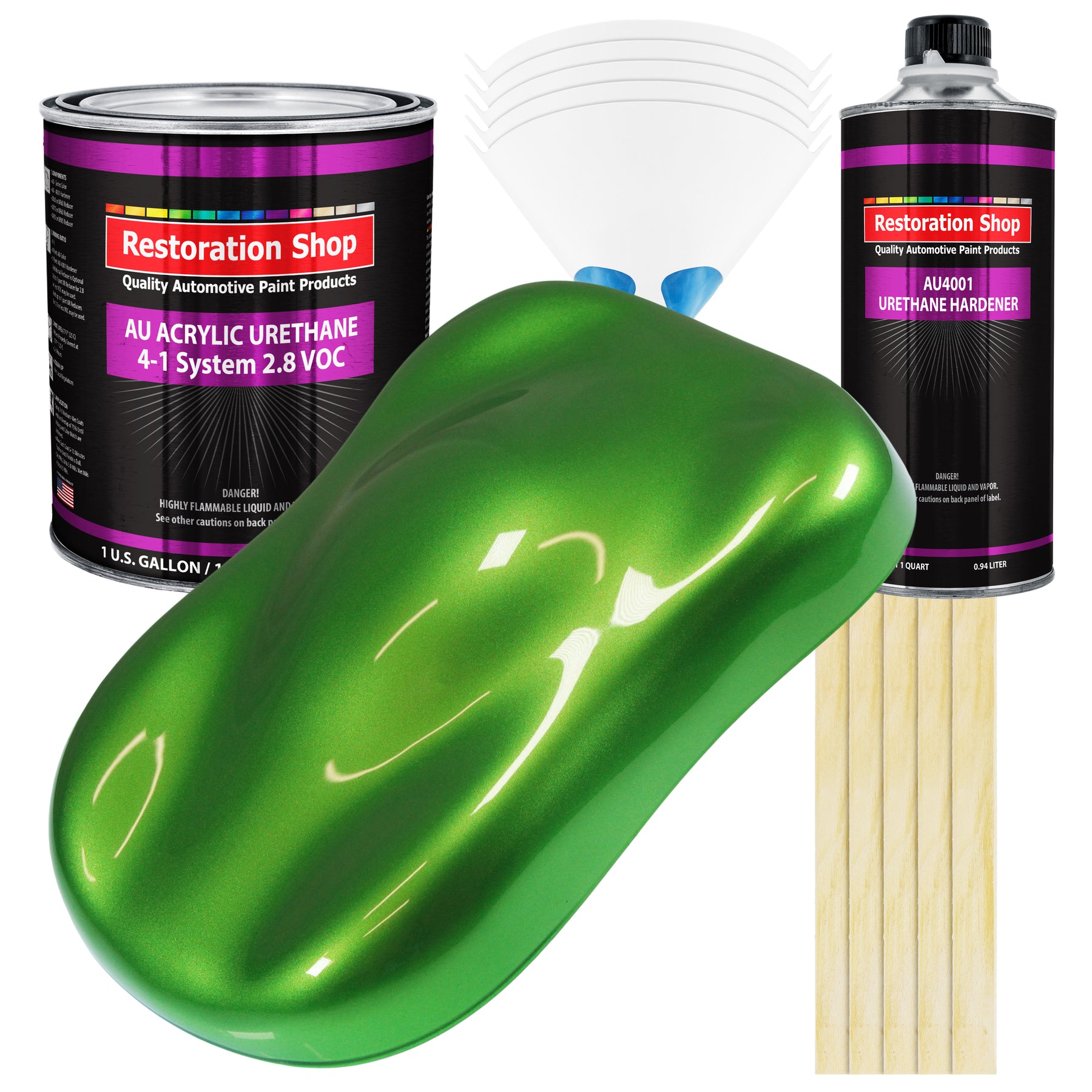 Synergy Green Metallic Acrylic Urethane 1-Gallon Kit — TCP Global
