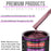 Vintage Burgundy Metallic Acrylic Urethane Auto Paint - Complete Quart Paint Kit - Pro Single Stage Automotive Car Truck Coating 4:1 Mix Ratio 2.8 VOC