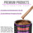 Firemist Copper Acrylic Urethane Auto Paint - Complete Gallon Paint Kit - Professional Single Stage Automotive Car Truck Coating 4:1 Mix Ratio 2.8 VOC