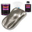 Firemist Pewter Silver Acrylic Urethane Auto Paint - Complete Quart Paint Kit - Professional Single Stage Automotive Car Coating 4:1 Mix Ratio 2.8 VOC