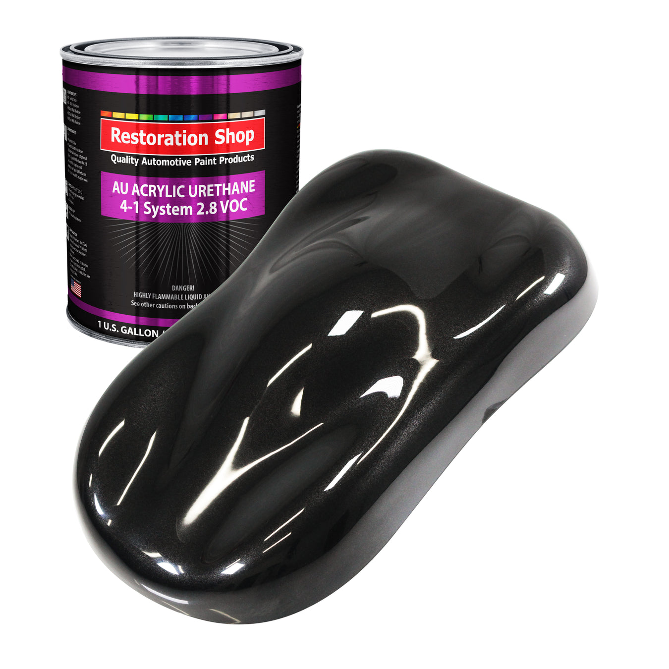 Acrylic Urethane Paint - Black Diamond Firemist