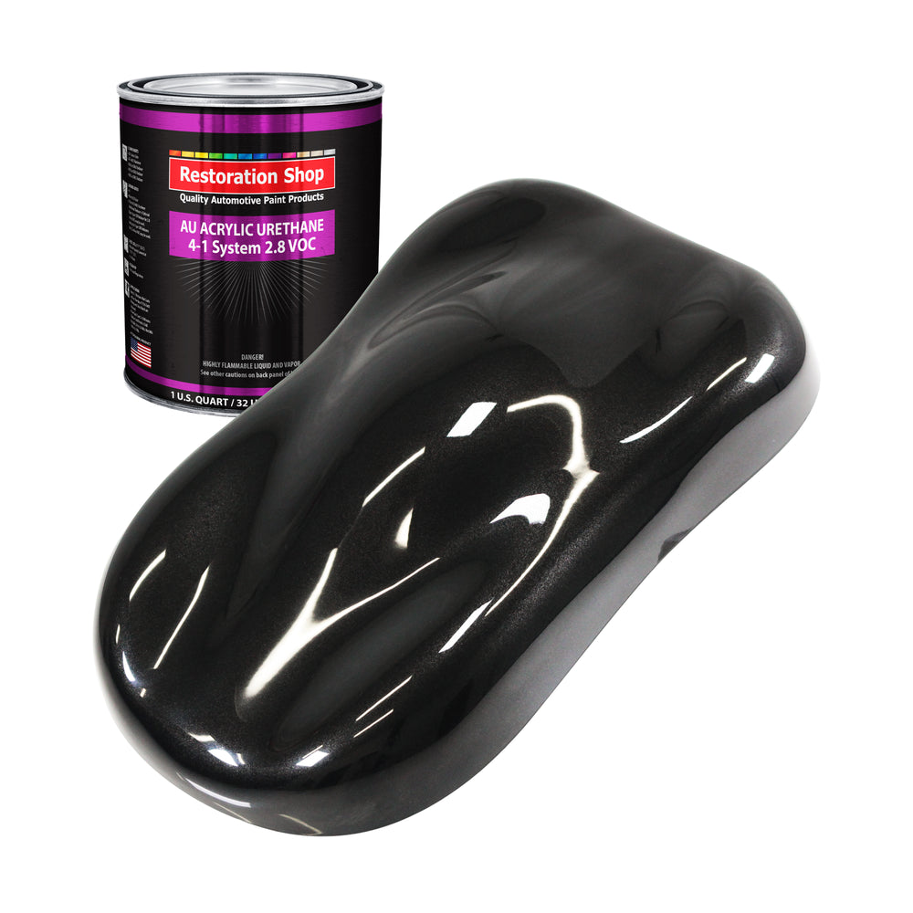 Black Diamond Firemist Acrylic Urethane Auto Paint - Quart Paint Color Only - Professional Single Stage Gloss Automotive Car Truck Coating 2.8 VOC