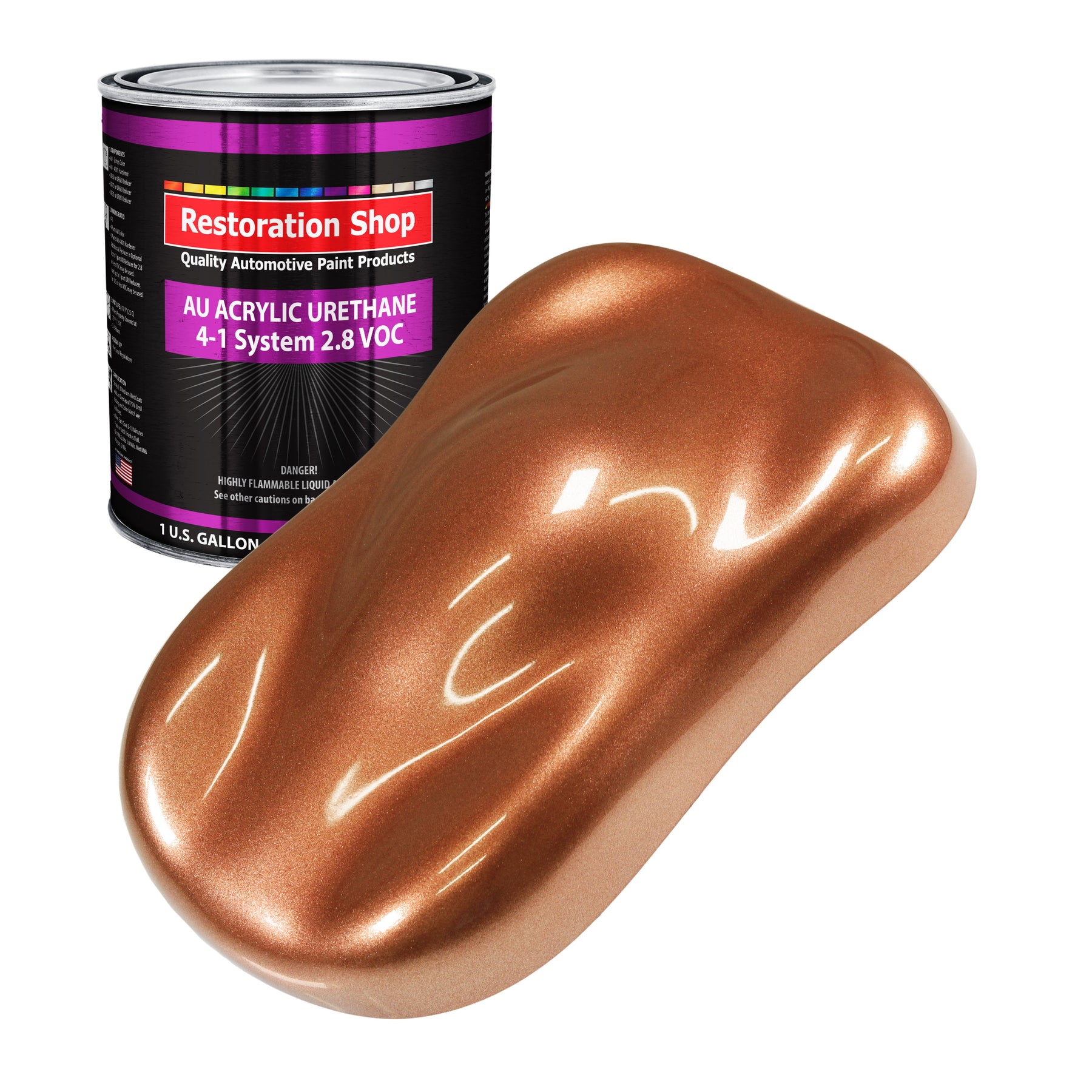 プルトニウム　plutonium sence camber　147cm Bronze Firemist Acrylic Urethane 1-Gallon — TCP Global