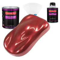Firemist Red Acrylic Urethane Auto Paint - Complete Quart Paint Kit - Professional Single Stage Automotive Car Truck Coating, 4:1 Mix Ratio 2.8 VOC