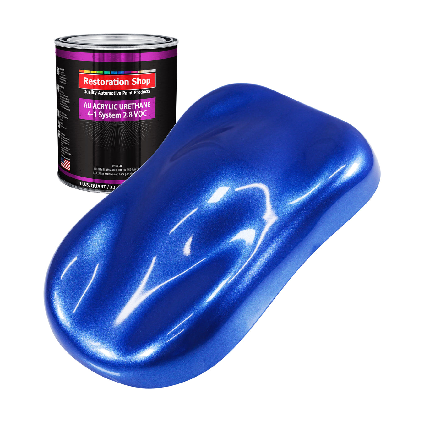 Acrylic Urethane Paint - Cobalt Blue Firemist