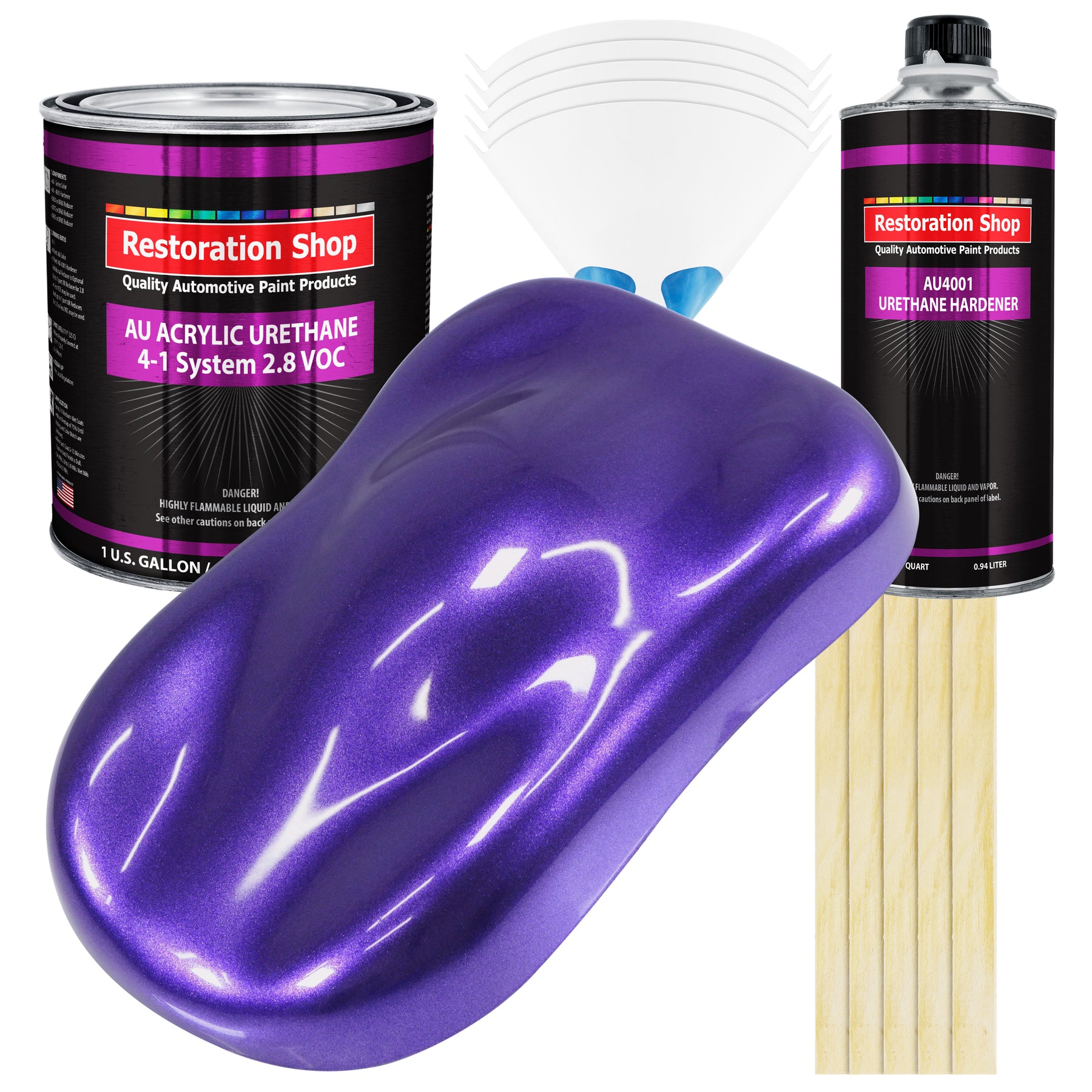 Firemist Purple Acrylic Urethane 1-Gallon Kit — TCP Global