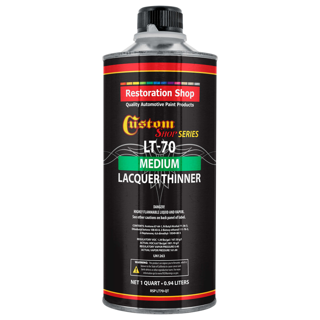 Acrylic Lacquer Medium Thinner Low-Temp Topcoat Thinner Quart