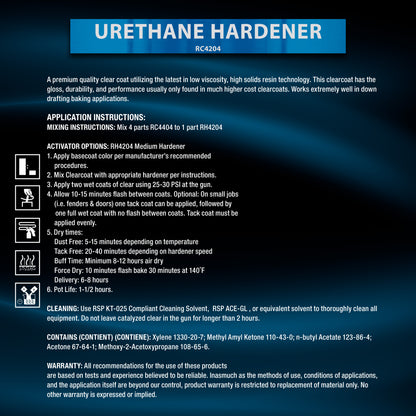 Urethane Hardener, Quart
