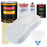 Winter White - Urethane Basecoat with Premium Clearcoat Auto Paint - Complete Medium Gallon Paint Kit - Professional High Gloss Automotive Coating