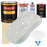 Linen White - Urethane Basecoat with Premium Clearcoat Auto Paint - Complete Fast Gallon Paint Kit - Professional High Gloss Automotive Coating