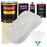 Linen White - Urethane Basecoat with Clearcoat Auto Paint - Complete Slow Gallon Paint Kit - Professional High Gloss Automotive, Car, Truck Coating