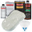 Arctic White Urethane Basecoat with European Clearcoat Auto Paint - Complete Quart Paint Color Kit - Automotive Refinish Coating