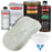 Ermine White Urethane Basecoat with European Clearcoat Auto Paint - Complete Quart Paint Color Kit - Automotive Refinish Coating