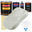 Ermine White - Urethane Basecoat with Clearcoat Auto Paint - Complete Slow Gallon Paint Kit - Professional High Gloss Automotive, Car, Truck Coating