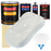 Pure White - Urethane Basecoat with Clearcoat Auto Paint - Complete Fast Gallon Paint Kit - Professional High Gloss Automotive, Car, Truck Coating