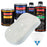 Pure White - Urethane Basecoat with Clearcoat Auto Paint - Complete Medium Quart Paint Kit - Professional High Gloss Automotive, Car, Truck Coating
