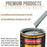 Fleet White - Urethane Basecoat with Clearcoat Auto Paint - Complete Fast Gallon Paint Kit - Professional High Gloss Automotive, Car, Truck Coating