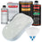 Cameo White Urethane Basecoat with European Clearcoat Auto Paint - Complete Quart Paint Color Kit - Automotive Refinish Coating
