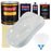 Championship White - Urethane Basecoat with Clearcoat Auto Paint - Complete Slow Gallon Paint Kit - Professional Gloss Automotive Car Truck Coating