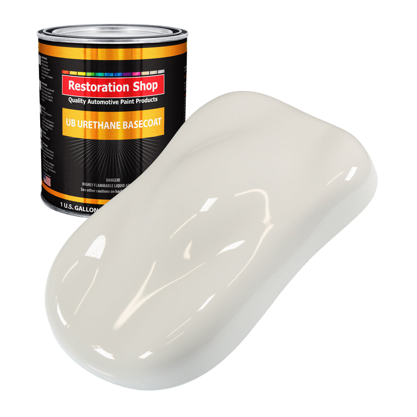 Urethane Basecoat Paint - Wispy White