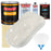 Wispy White - Urethane Basecoat with Premium Clearcoat Auto Paint - Complete Slow Gallon Paint Kit - Professional High Gloss Automotive Coating