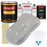 Mesa Gray Urethane Basecoat with European Clearcoat Auto Paint - Complete Gallon Paint Color Kit - Automotive Refinish Coating