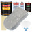 Mesa Gray - Urethane Basecoat with Premium Clearcoat Auto Paint - Complete Medium Gallon Paint Kit - Professional High Gloss Automotive Coating