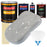 Mesa Gray - Urethane Basecoat with Clearcoat Auto Paint - Complete Medium Gallon Paint Kit - Professional High Gloss Automotive, Car, Truck Coating