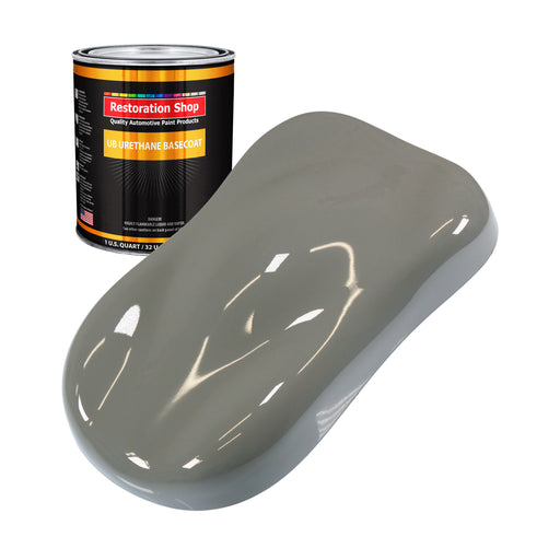 Dove Gray - Urethane Basecoat Auto Paint - Quart Paint Color Only - Professional High Gloss Automotive, Car, Truck Coating