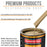 Shoreline Beige - Urethane Basecoat with Clearcoat Auto Paint (Complete Medium Quart Paint Kit) Professional High Gloss Automotive Car Truck Coating