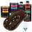 Dakota Brown - Urethane Basecoat with Clearcoat Auto Paint - Complete Medium Quart Paint Kit - Professional High Gloss Automotive, Car, Truck Coating