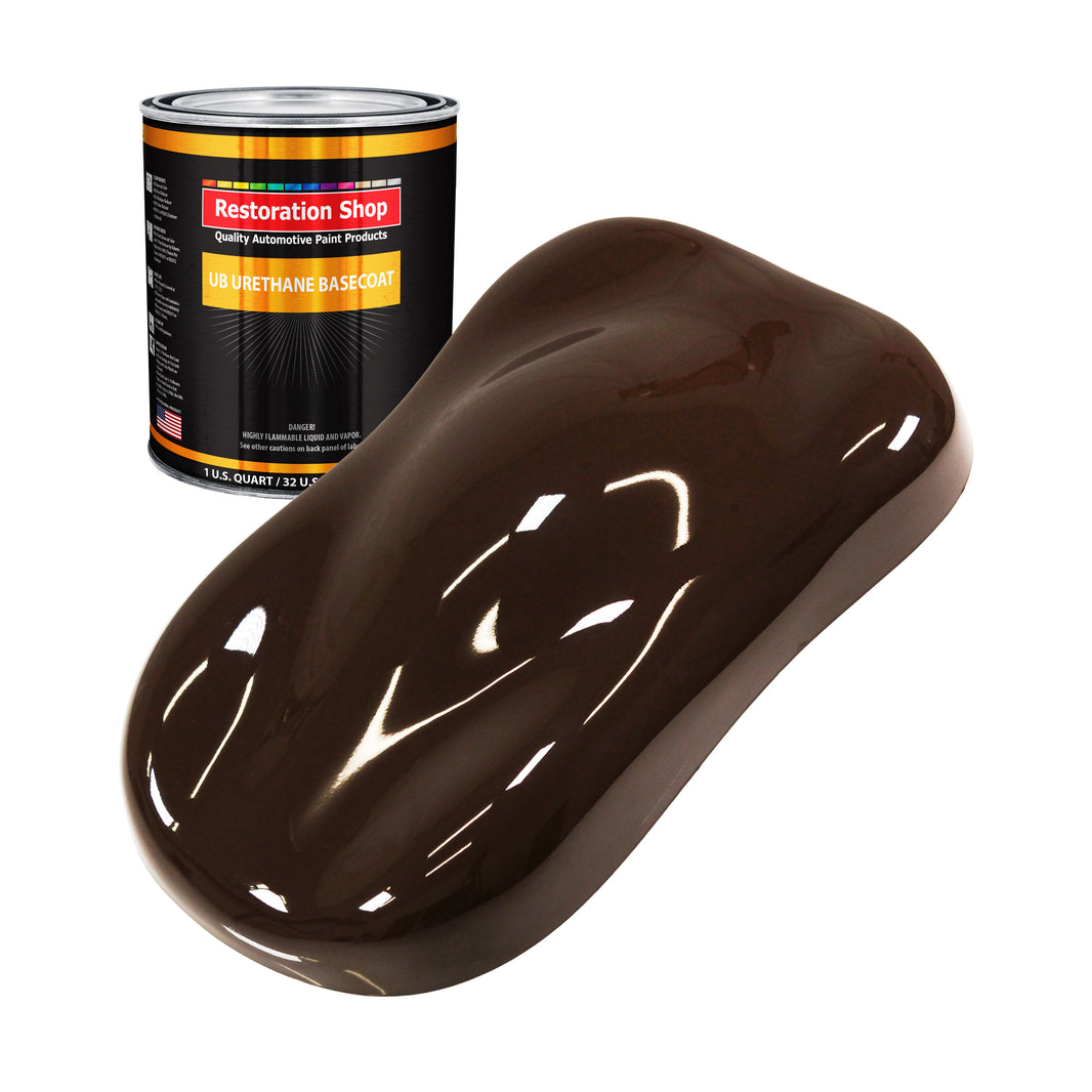 Dakota Brown - Urethane Basecoat Auto Paint - Quart Paint Color Only - Professional High Gloss Automotive, Car, Truck Coating