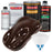 Dark Brown Urethane Basecoat with European Clearcoat Auto Paint - Complete Quart Paint Color Kit - Automotive Refinish Coating