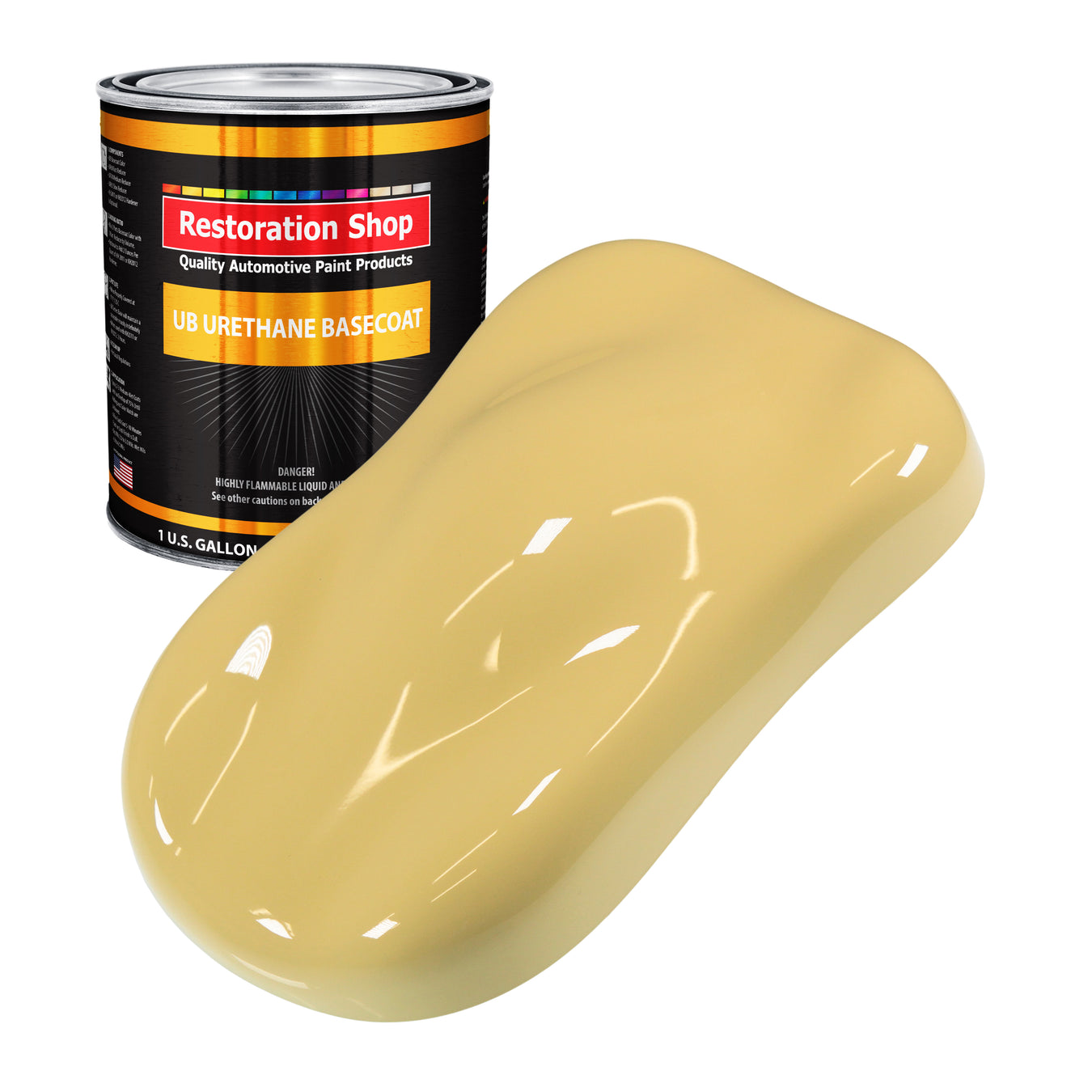 Urethane Basecoat Paint - Springtime Yellow