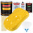 Sunshine Yellow - Urethane Basecoat with Premium Clearcoat Auto Paint - Complete Medium Gallon Paint Kit - Professional High Gloss Automotive Coating