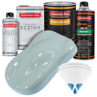 Diamond Blue Urethane Basecoat with European Clearcoat Auto Paint - Complete Quart Paint Color Kit - Automotive Refinish Coating