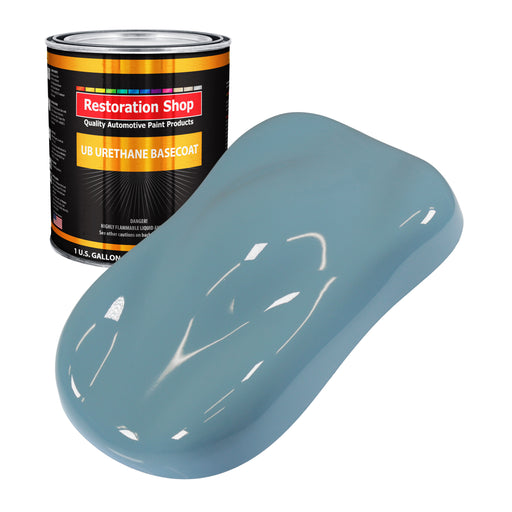 Glacier Blue - Urethane Basecoat Auto Paint - Gallon Paint Color Only - Professional High Gloss Automotive, Car, Truck Coating