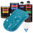 Petty Blue - Urethane Basecoat with Clearcoat Auto Paint - Complete Medium Quart Paint Kit - Professional High Gloss Automotive, Car, Truck Coating
