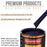 Majestic Purple - Urethane Basecoat with Premium Clearcoat Auto Paint - Complete Fast Gallon Paint Kit - Professional High Gloss Automotive Coating