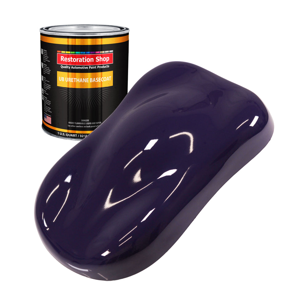 Majestic Purple - Urethane Basecoat Auto Paint - Quart Paint Color Only - Professional High Gloss Automotive, Car, Truck Coating