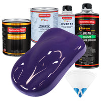 Mystical Purple - Urethane Basecoat with Premium Clearcoat Auto Paint - Complete Medium Quart Paint Kit - Professional High Gloss Automotive Coating