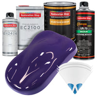 Mystical Purple Urethane Basecoat with European Clearcoat Auto Paint - Complete Quart Paint Color Kit - Automotive Refinish Coating