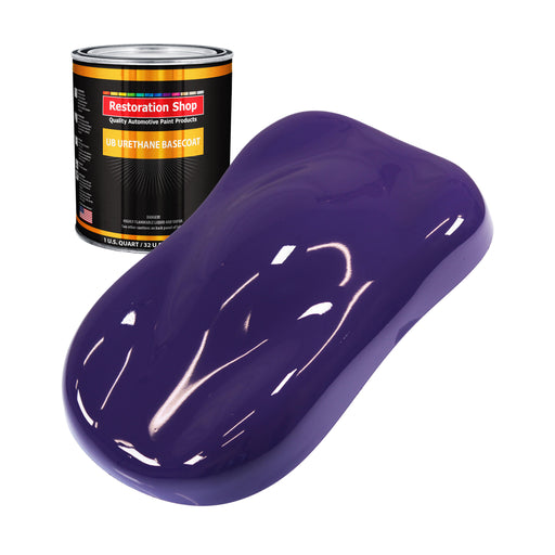 Mystical Purple - Urethane Basecoat Auto Paint - Quart Paint Color Only - Professional High Gloss Automotive, Car, Truck Coating