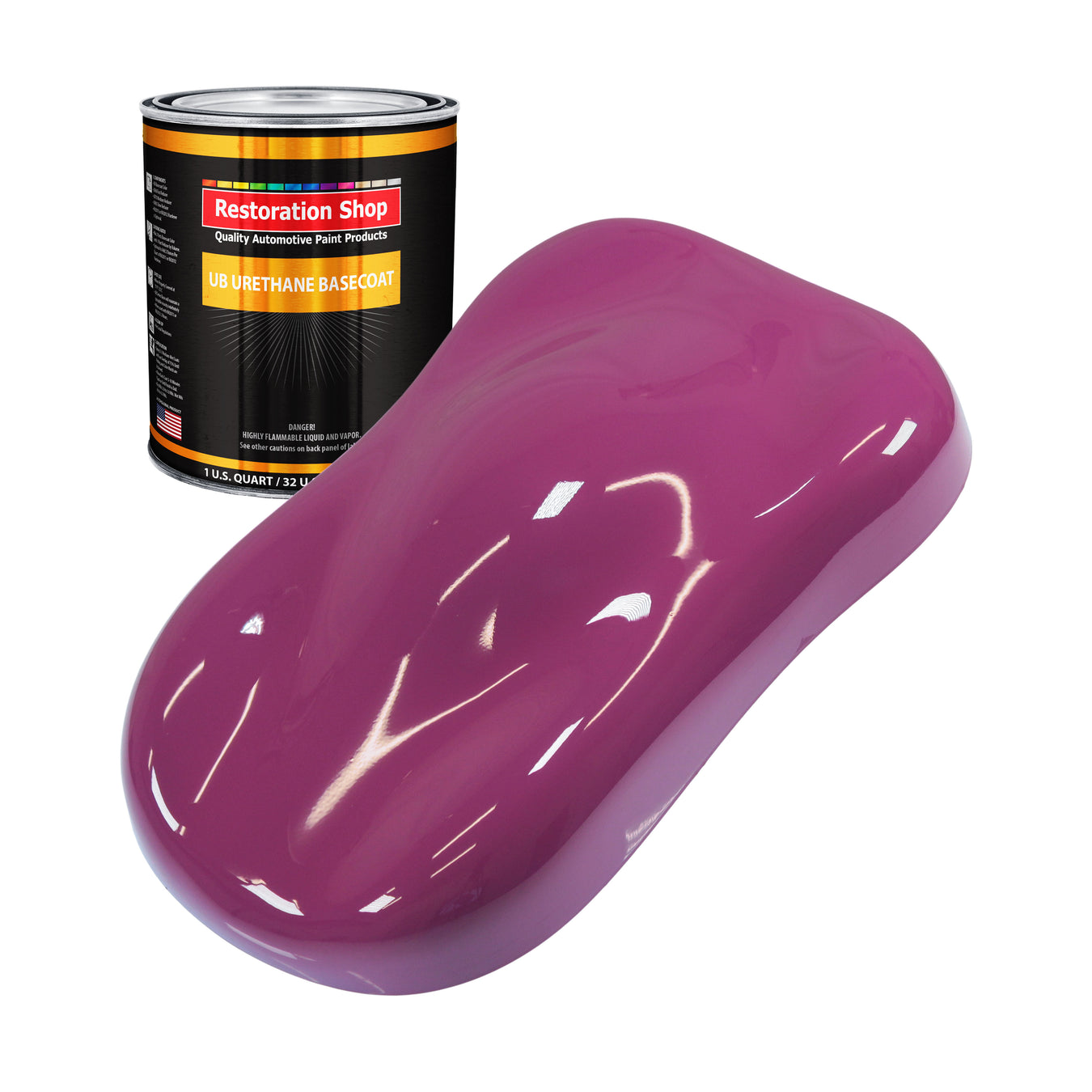 Urethane Basecoat Paint - Magenta